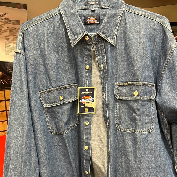 Dickies Other - Dickies Blue Denim Shirt
